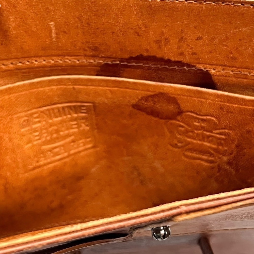 Vintage Mexican Tooled Leather Organizer Crossbody Boho Western Floral Purse Bag - Picture 10 of 13